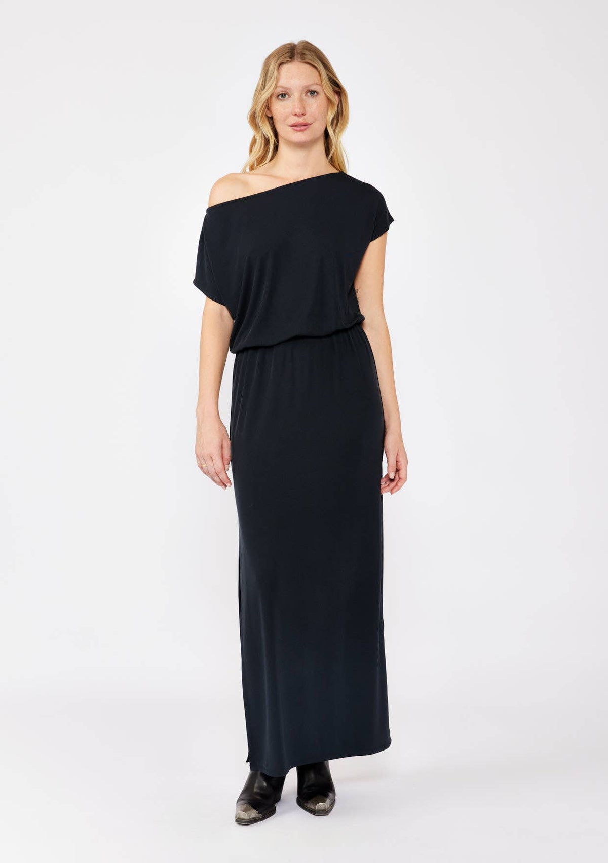 Off-Shoulder Maxi Dress