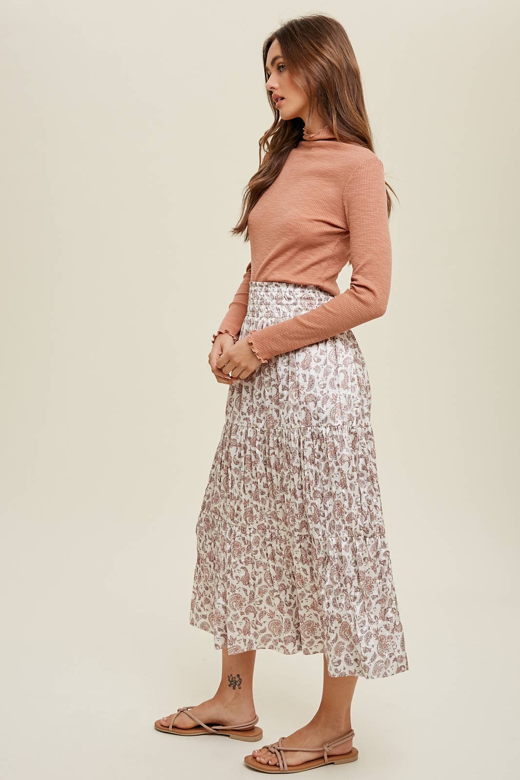 Wishlist Apparel Ribbed Mock Neck