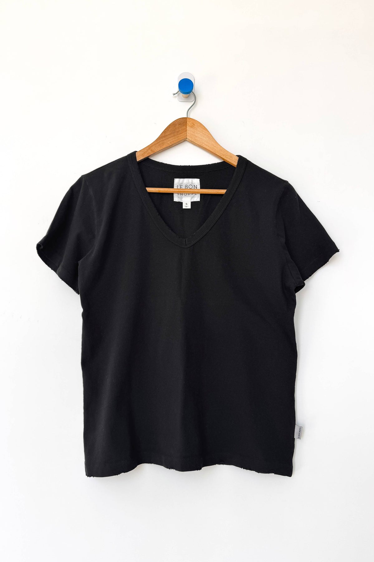La Vie Organic V- Neck Cotton Tee