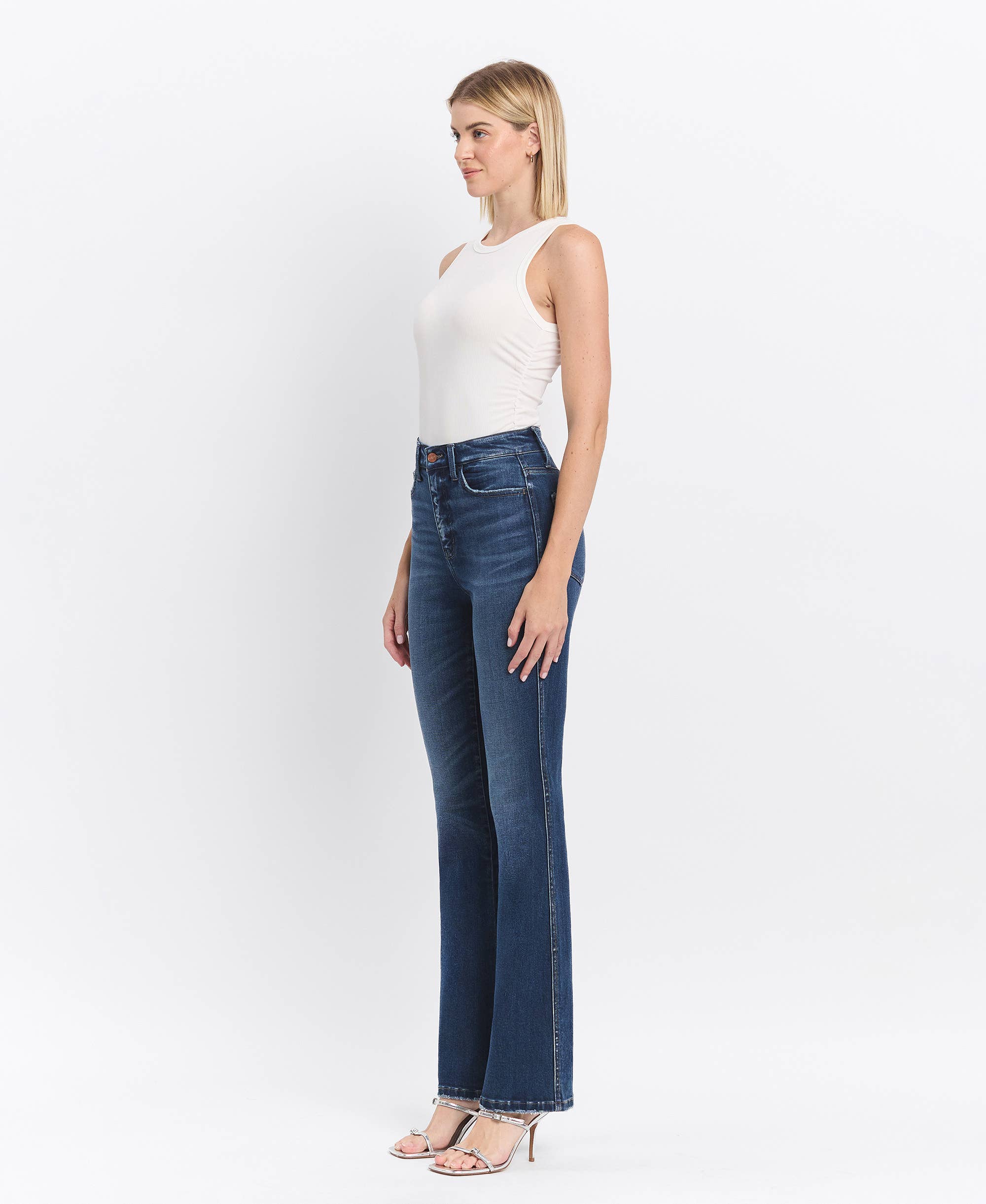 Lovervet Tummy Control Super High Rise Bootcut Jeans