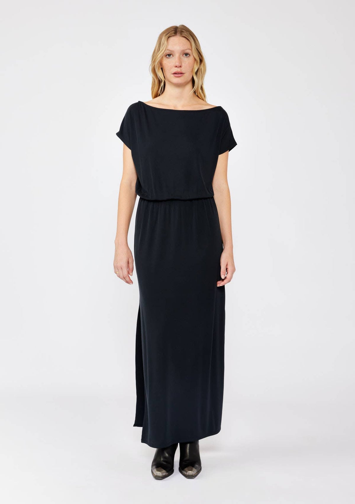 Off-Shoulder Maxi Dress