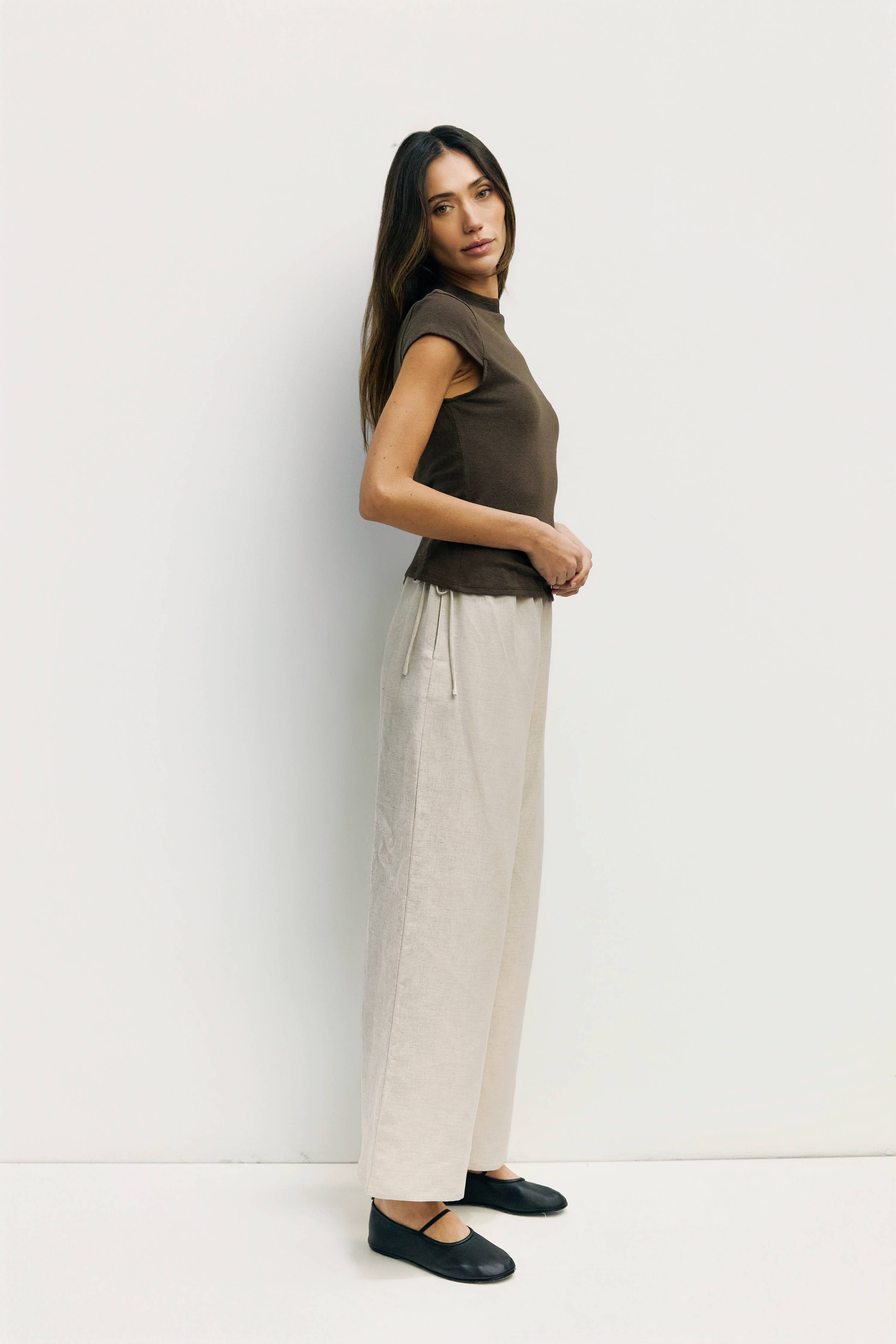 The Nancy Top Cap Sleeve Top