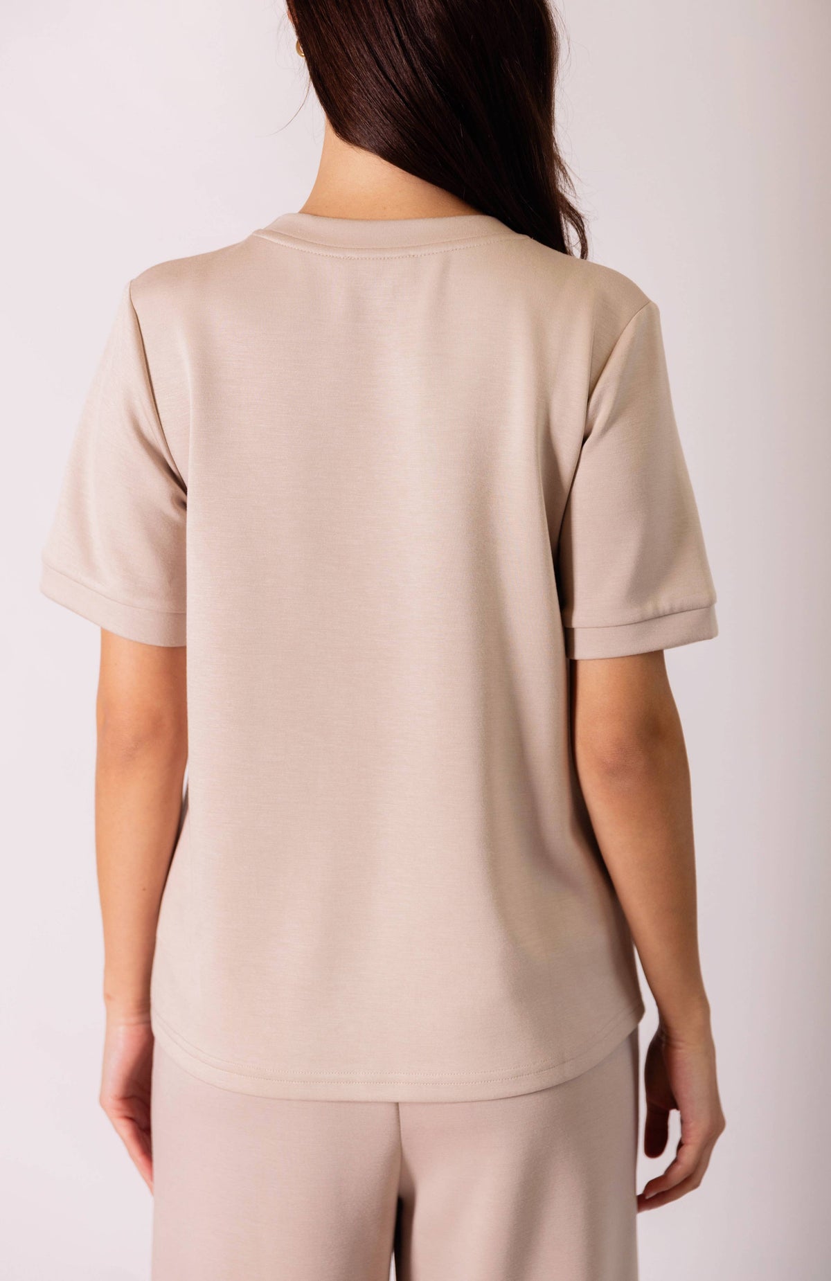 P. CILL Butter Modal Round Neck Tee