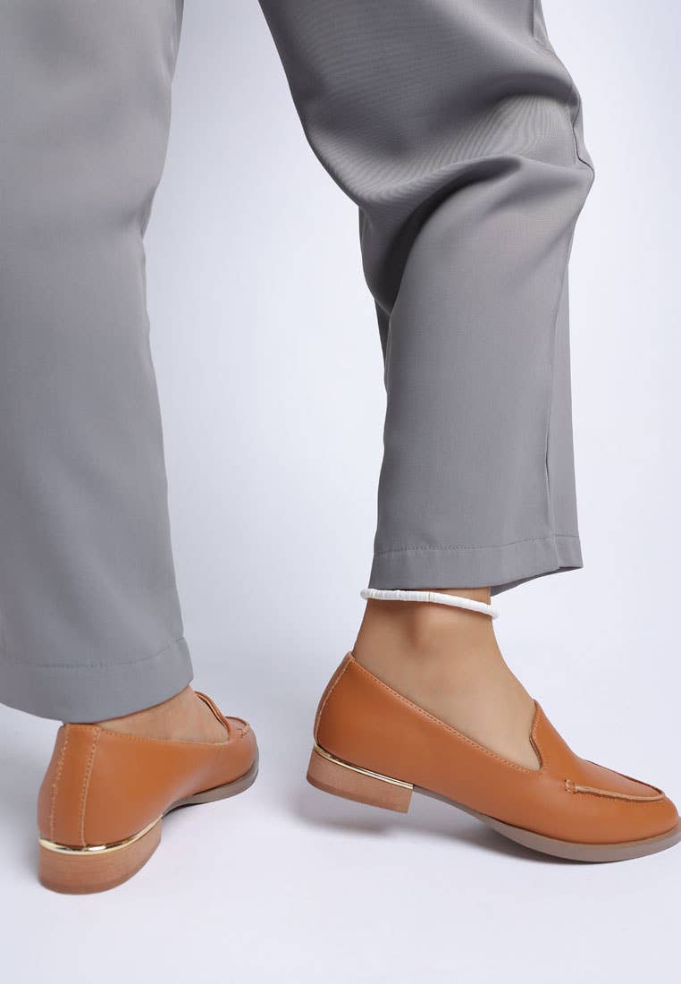 Anna Leather Loafers