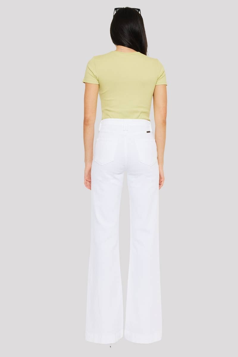 High Rise Wide Flare Jeans