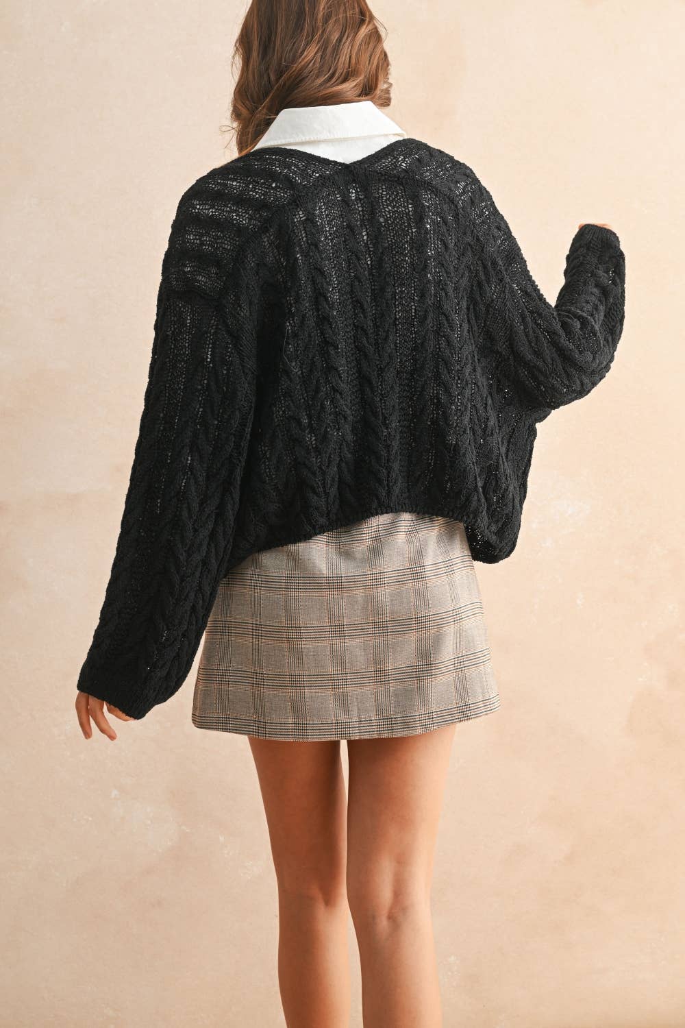 Miou Muse Light Weight Cable Knit