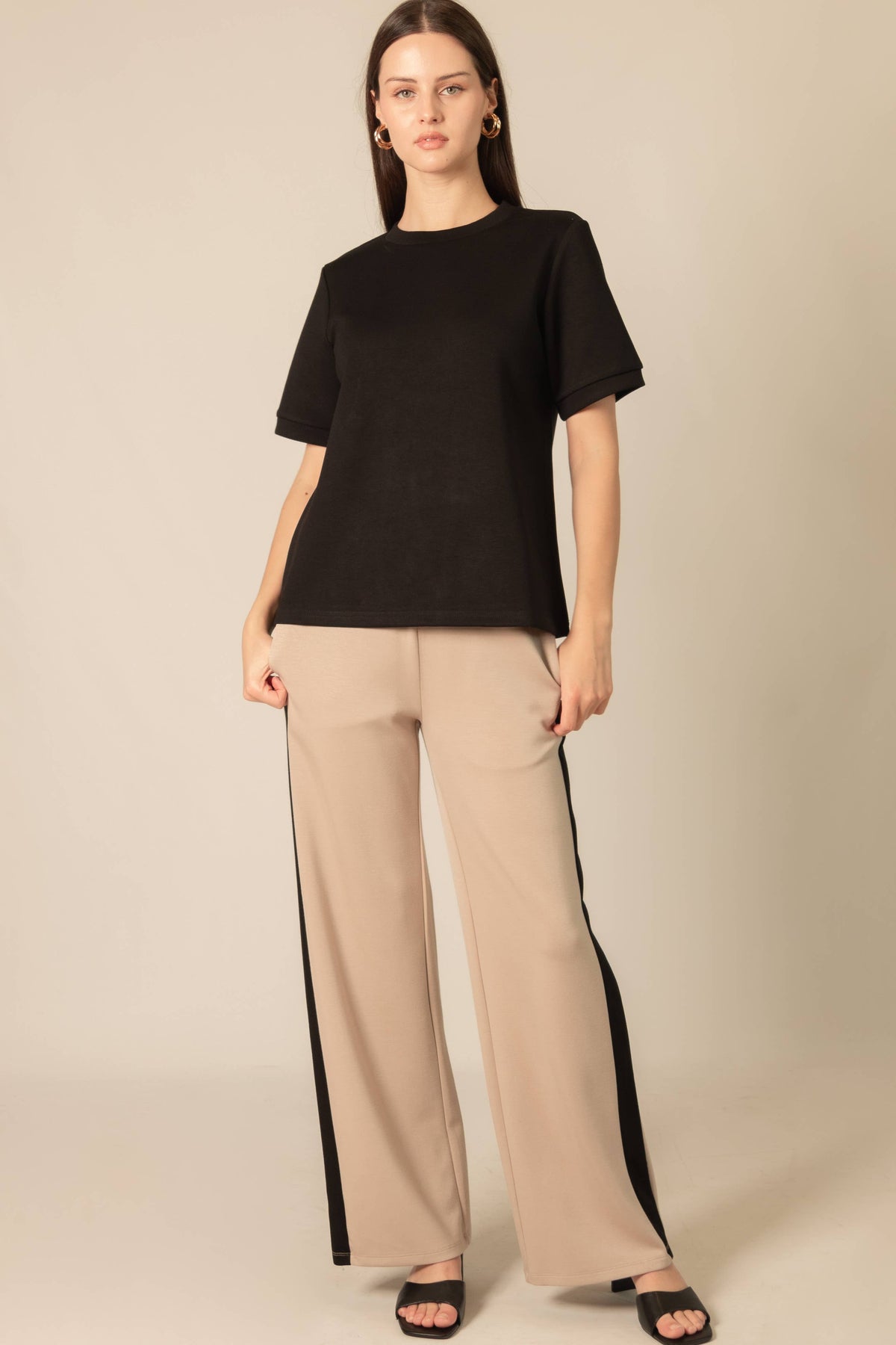 P. CILL Butter Modal Round Neck Tee