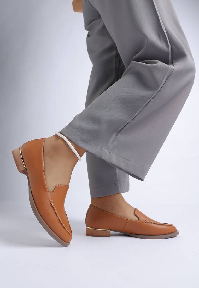 Anna Leather Loafers
