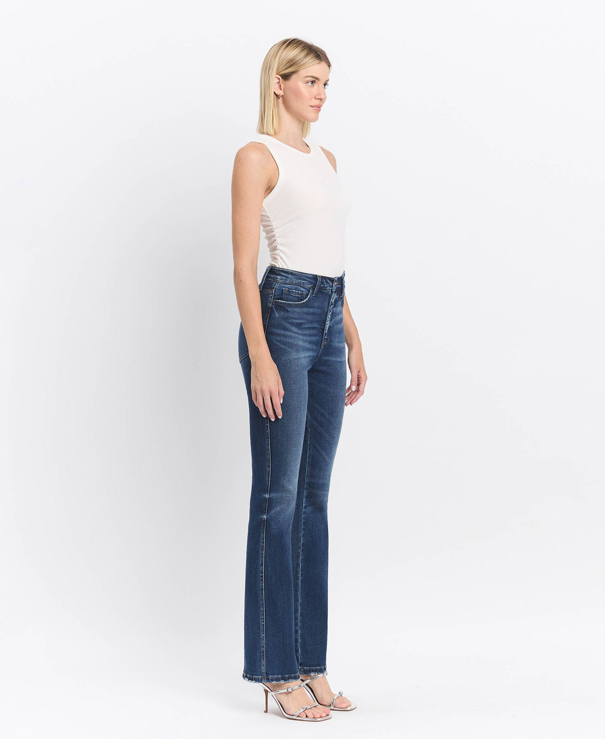 Lovervet Tummy Control Super High Rise Bootcut Jeans