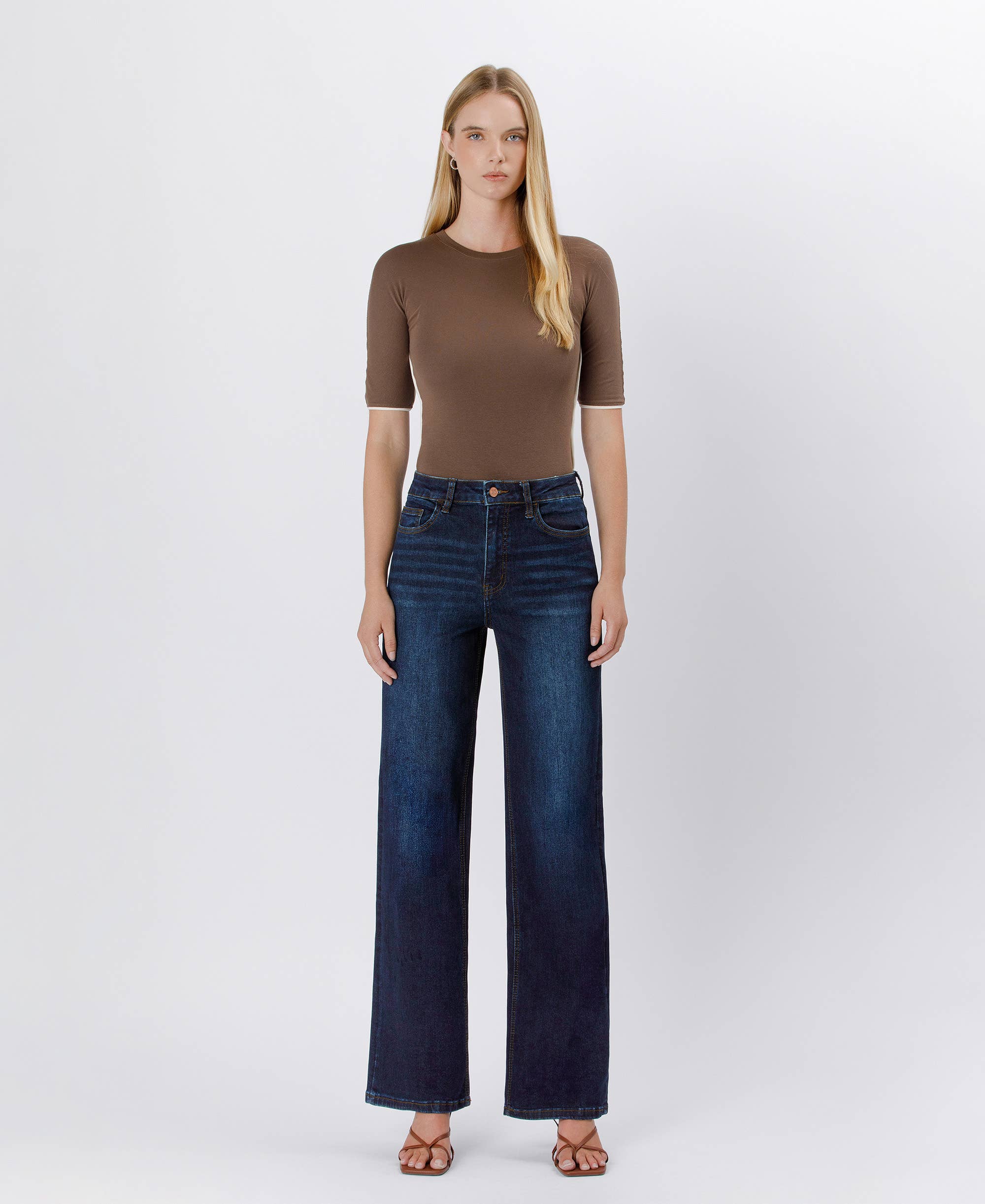 Lovervet 90s Vintage Dark Wash Loose Jeans