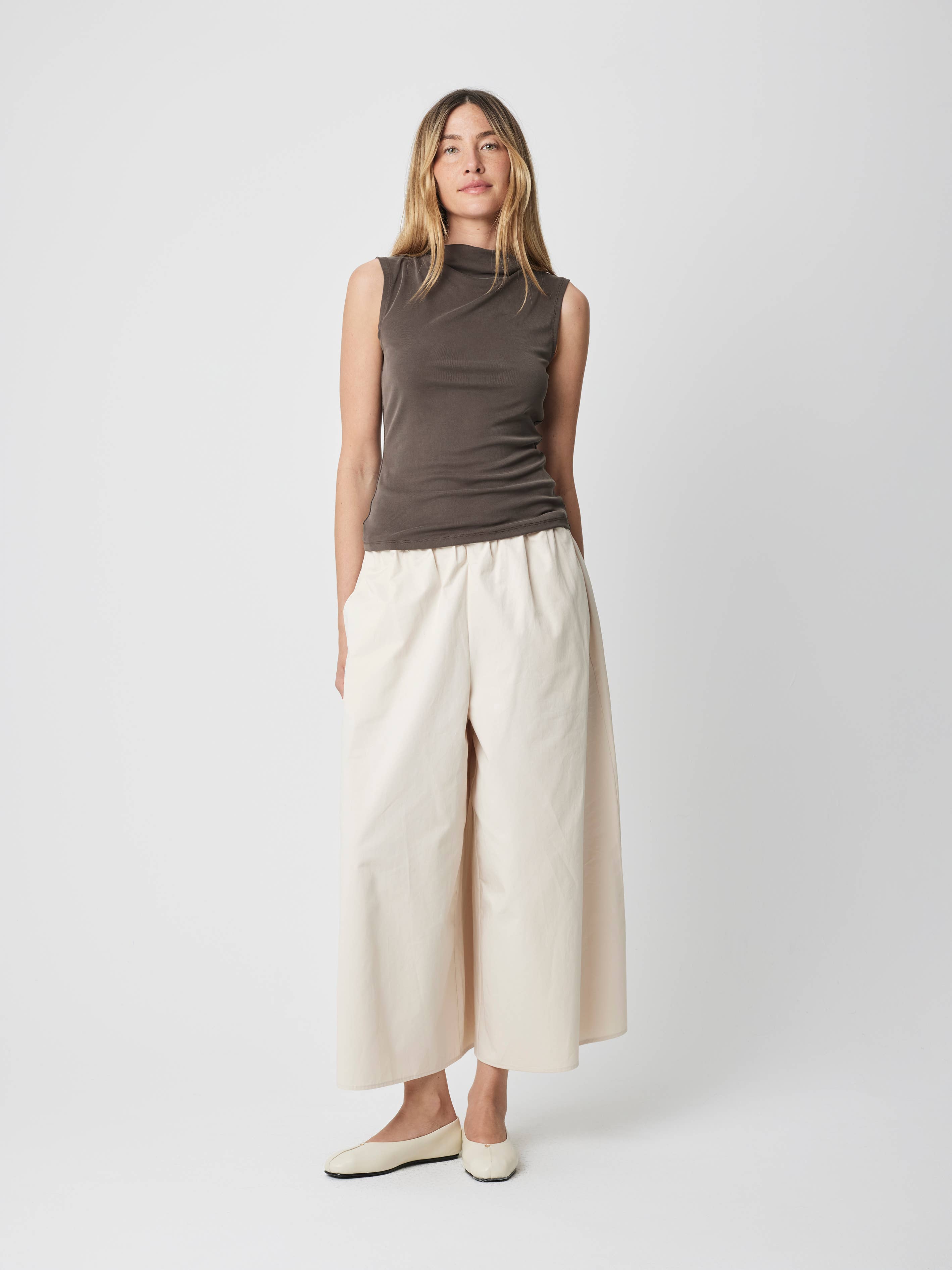 The Loraine Top Cowl Neck Top