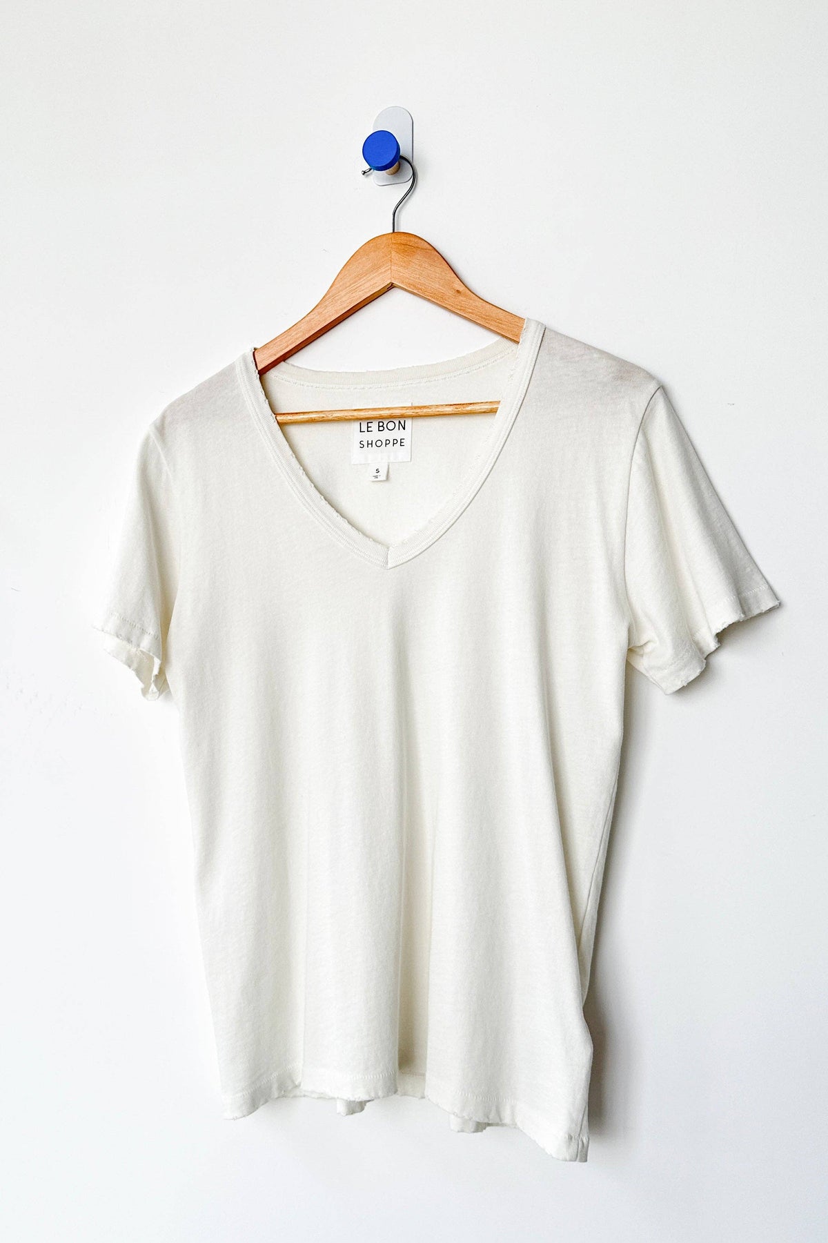 La Vie Organic V- Neck Cotton Tee