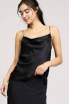 100% Silk Cowl Neck Cami Top