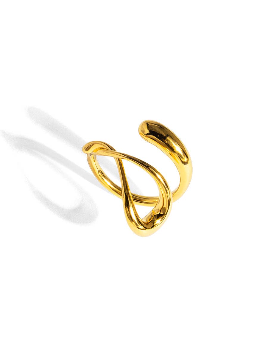 Twist Loop Ring