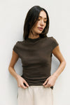 The Nancy Top Cap Sleeve Top