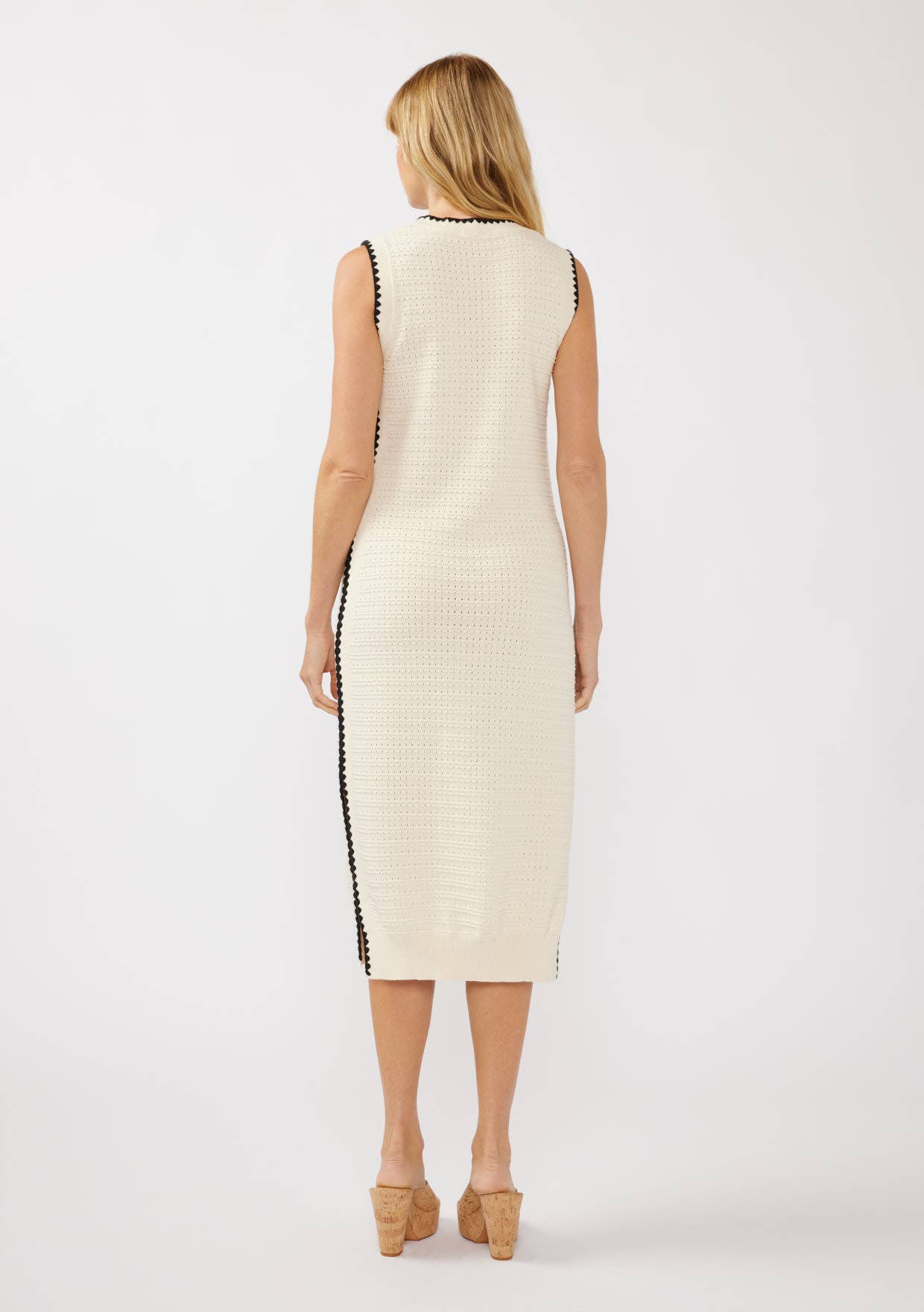 Chain Link Knit Tank Dress