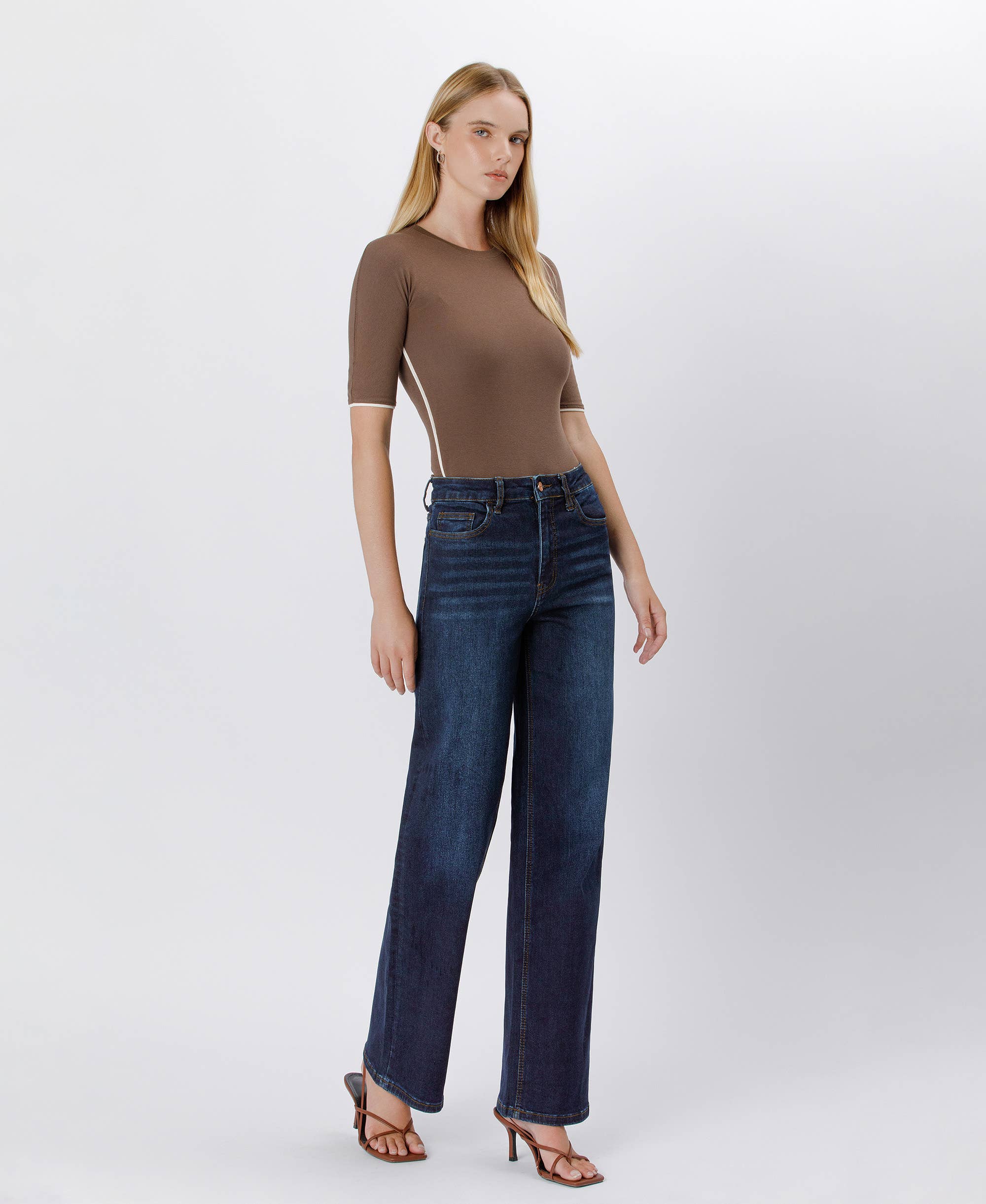 Lovervet 90s Vintage Dark Wash Loose Jeans