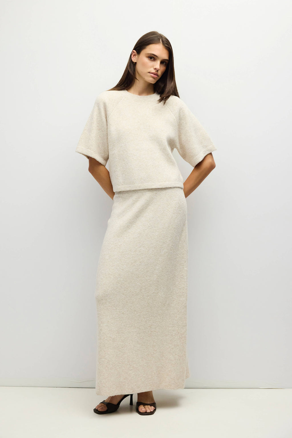 The Danica Knit Midi Skirt