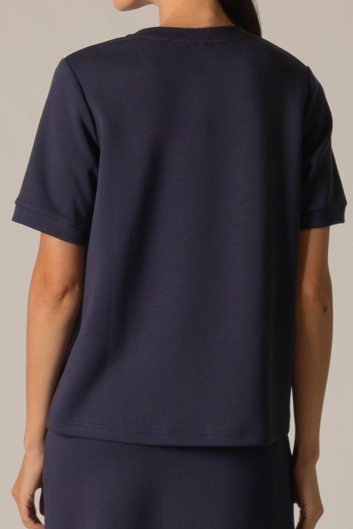 P. CILL Butter Modal Round Neck Tee