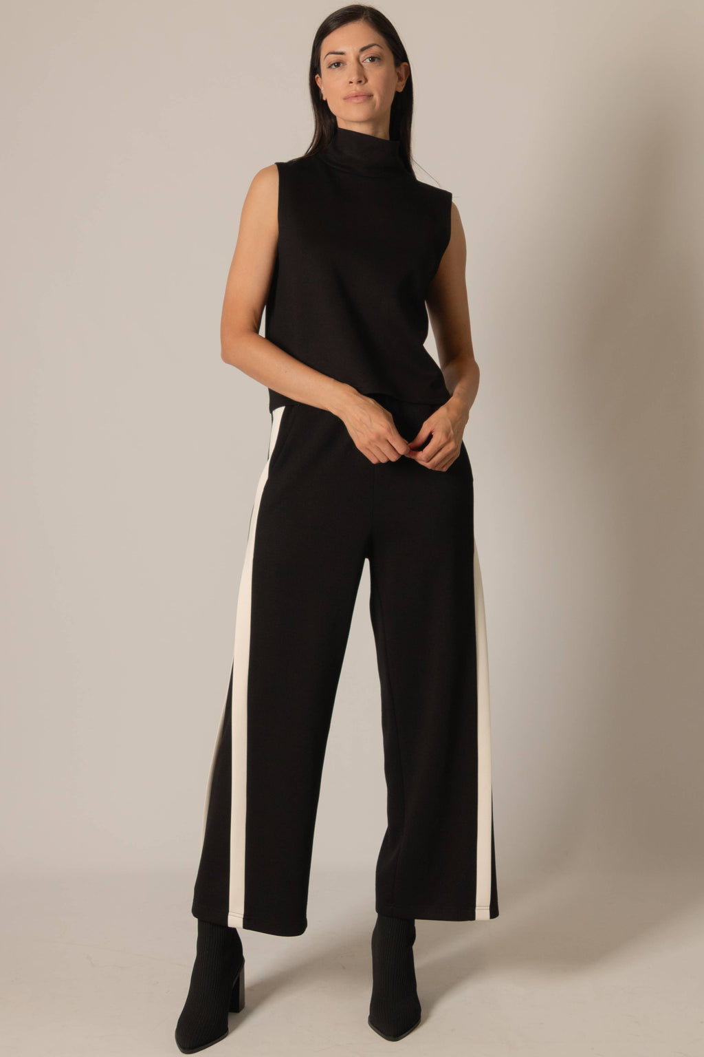 P. CILL "Butter Modal" Cowl Neck Top