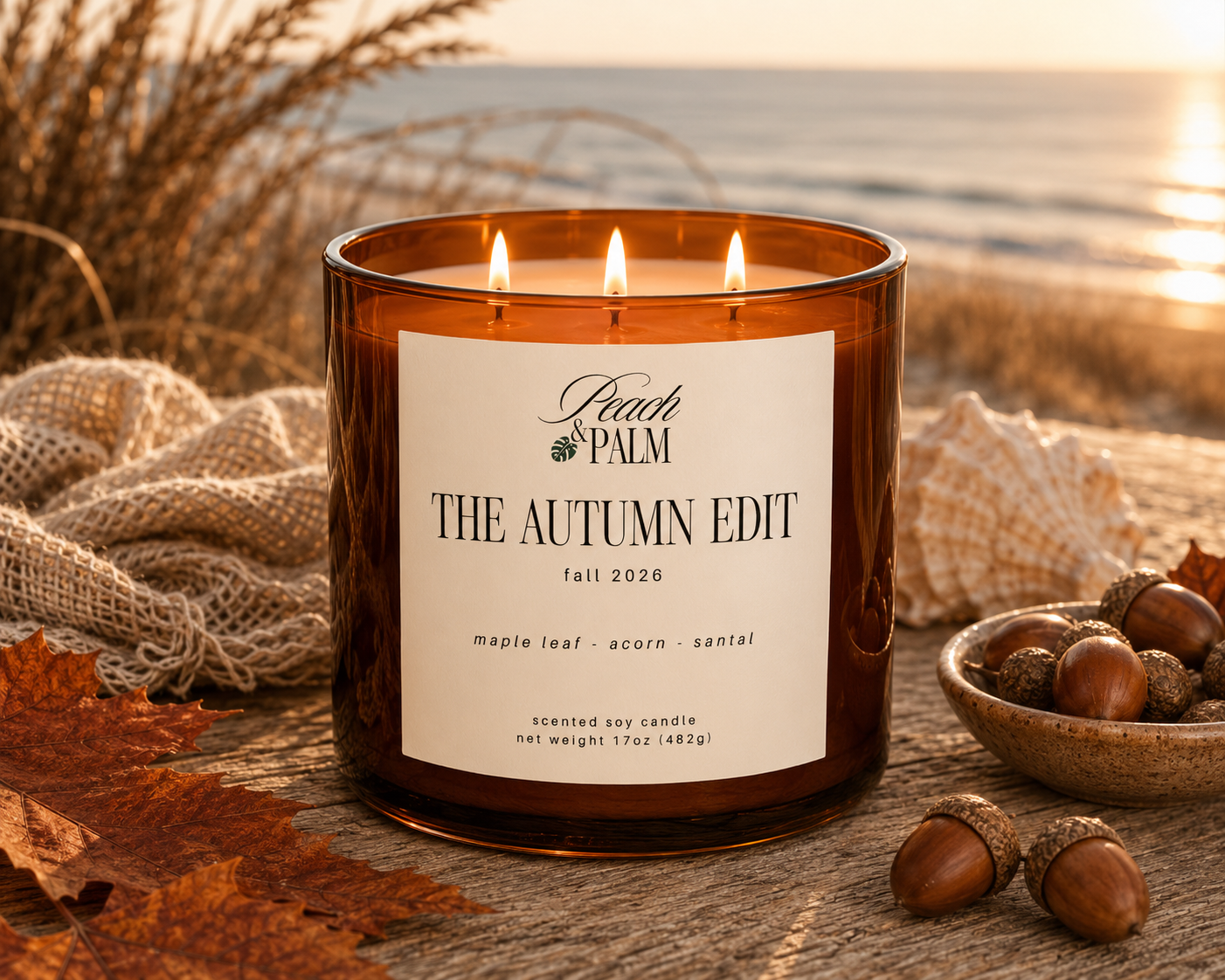The Autumn Edit - 17oz Limited Edition Candle