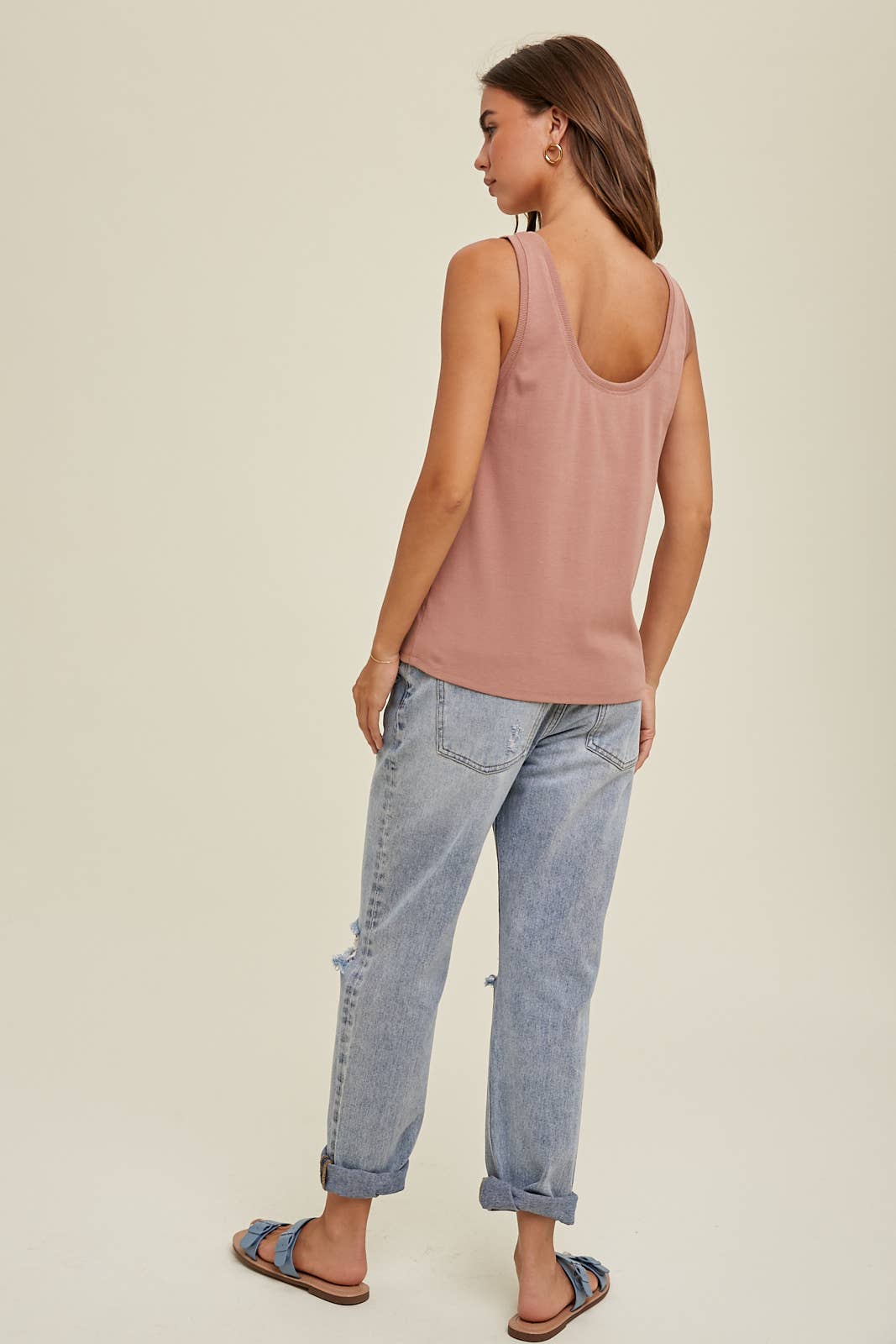 Wishlist Cotton Knit Tank Top