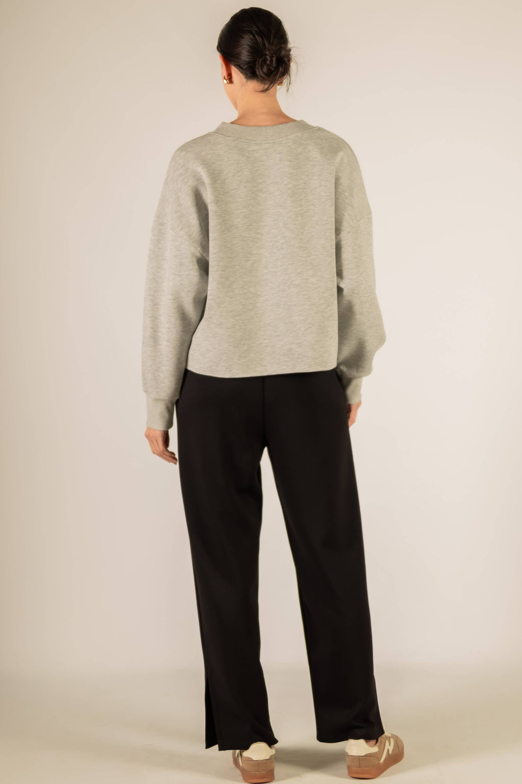 P. CILL "Butter Modal" Wide Leg Pant