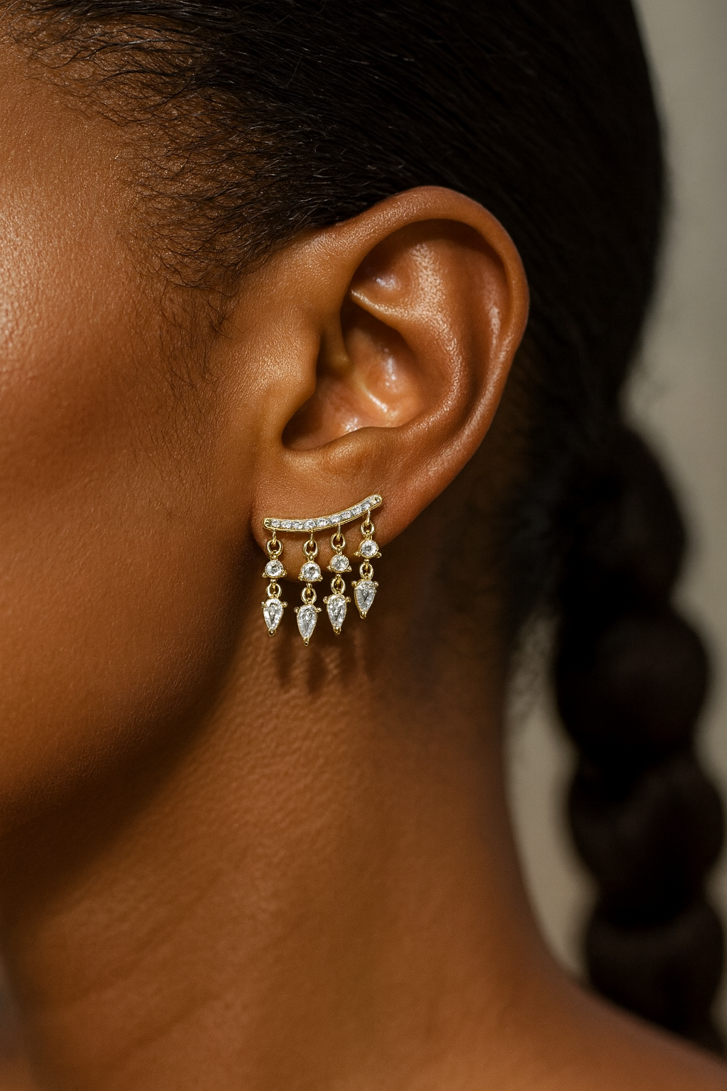 Tessa Ear Crawler Studs