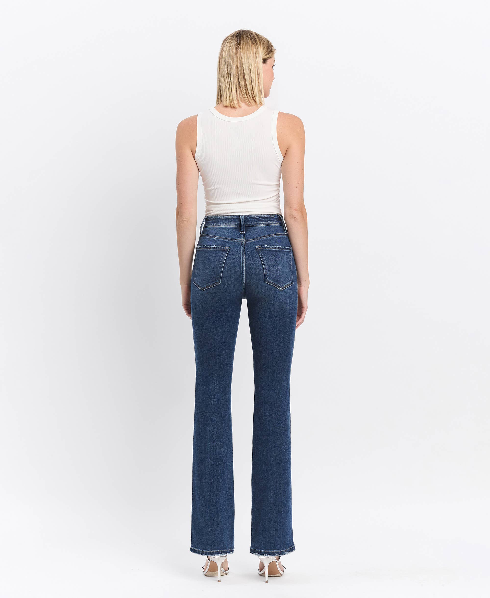 Lovervet Tummy Control Super High Rise Bootcut Jeans