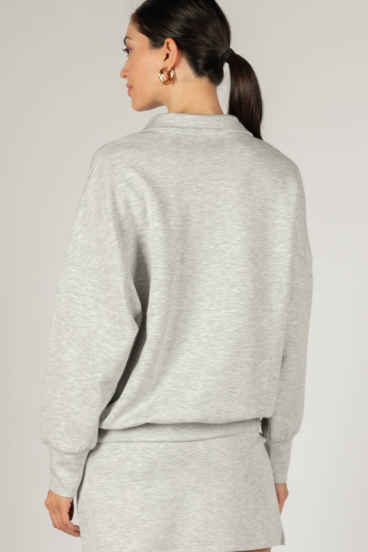 P. CILL Butter Modal Half-Zip Pullover