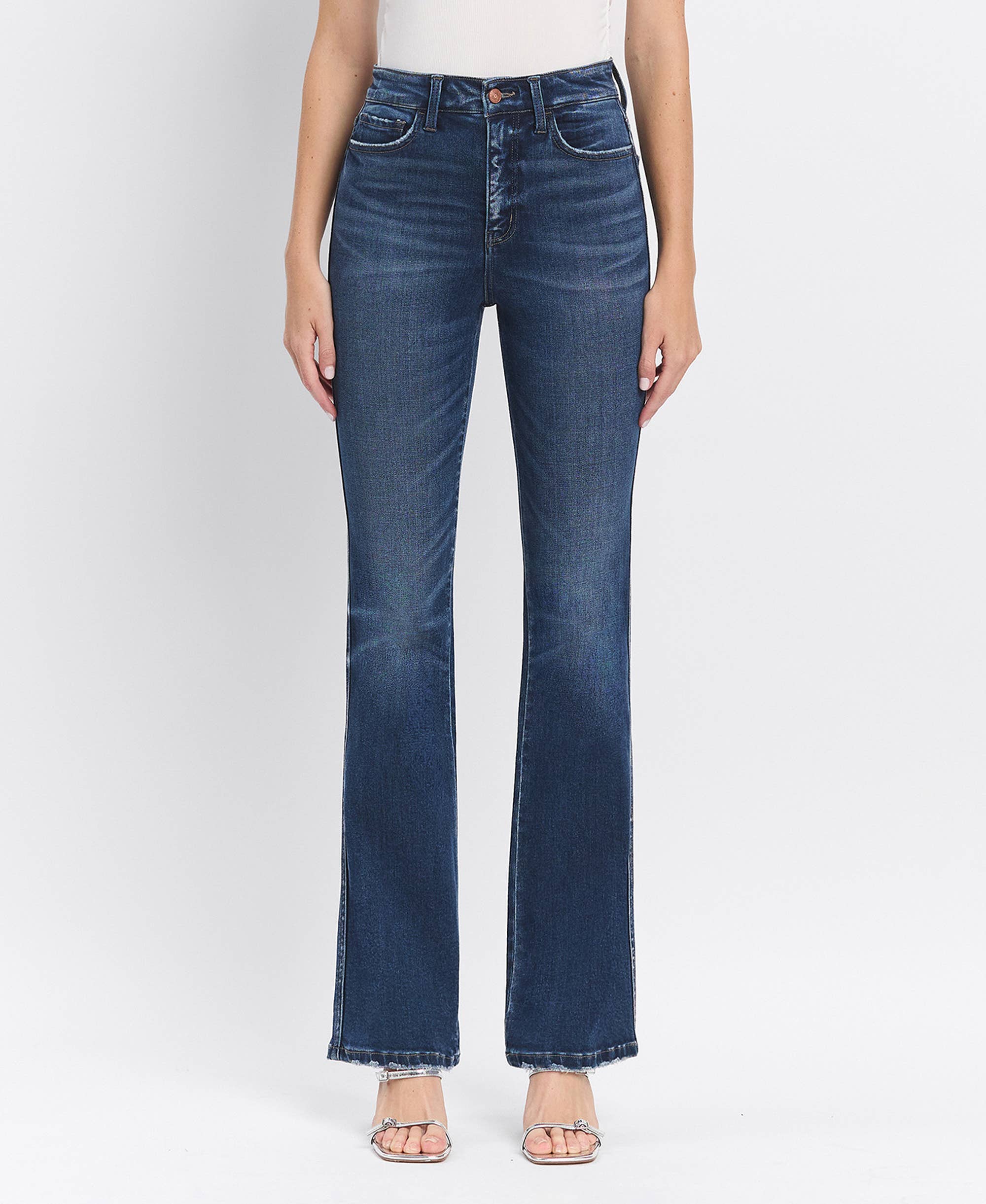 Lovervet Tummy Control Super High Rise Bootcut Jeans