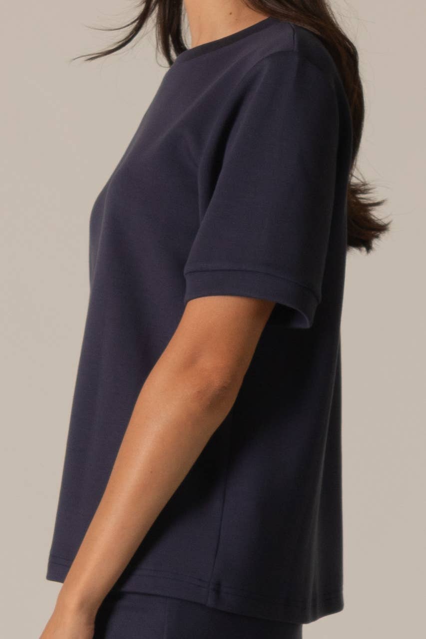 P. CILL Butter Modal Round Neck Tee