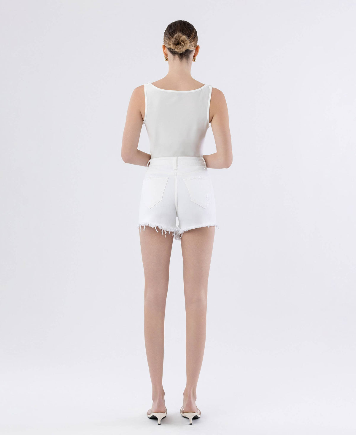 Lovervet Tummy Control Denim Shorts