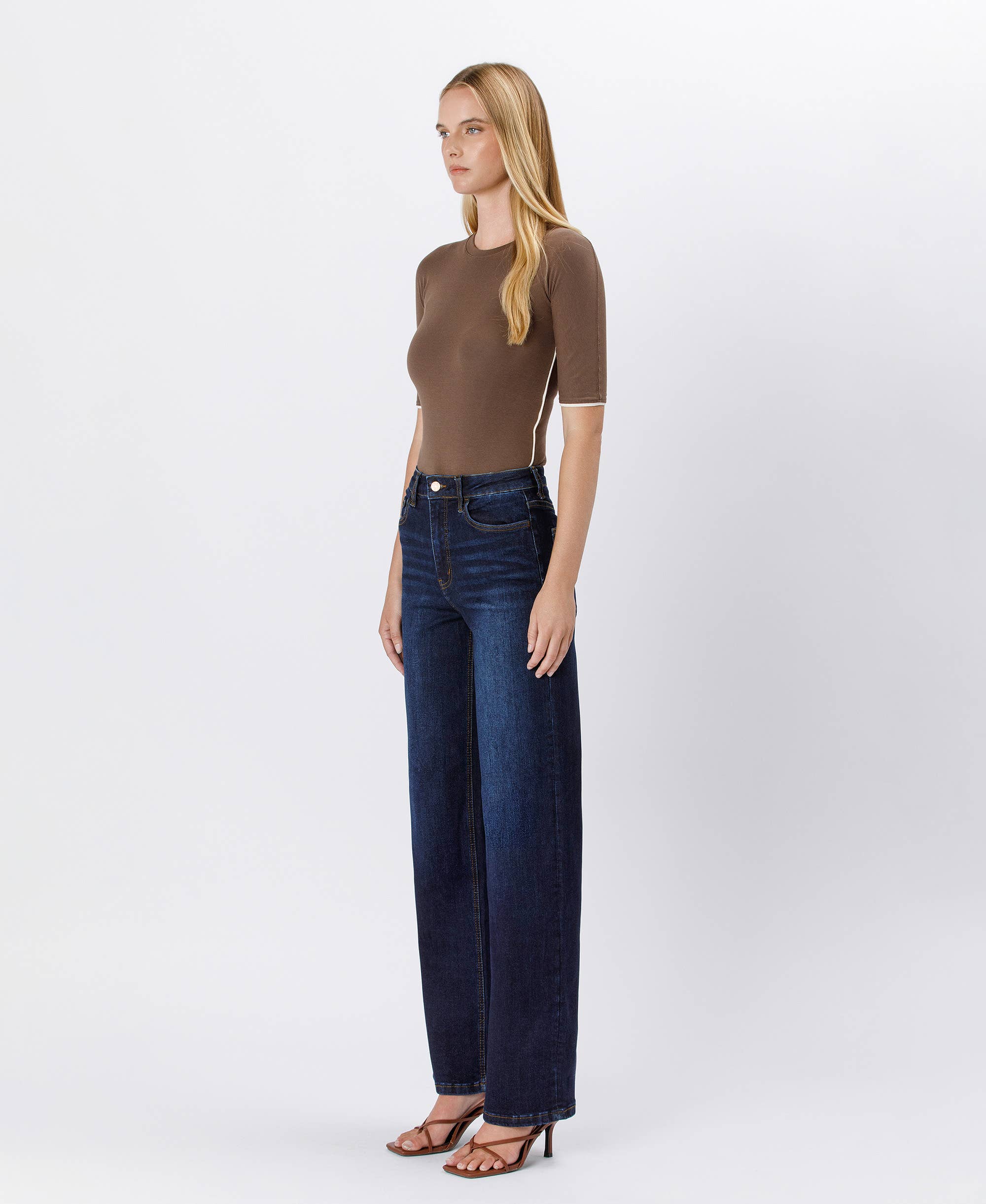 Lovervet 90s Vintage Dark Wash Loose Jeans