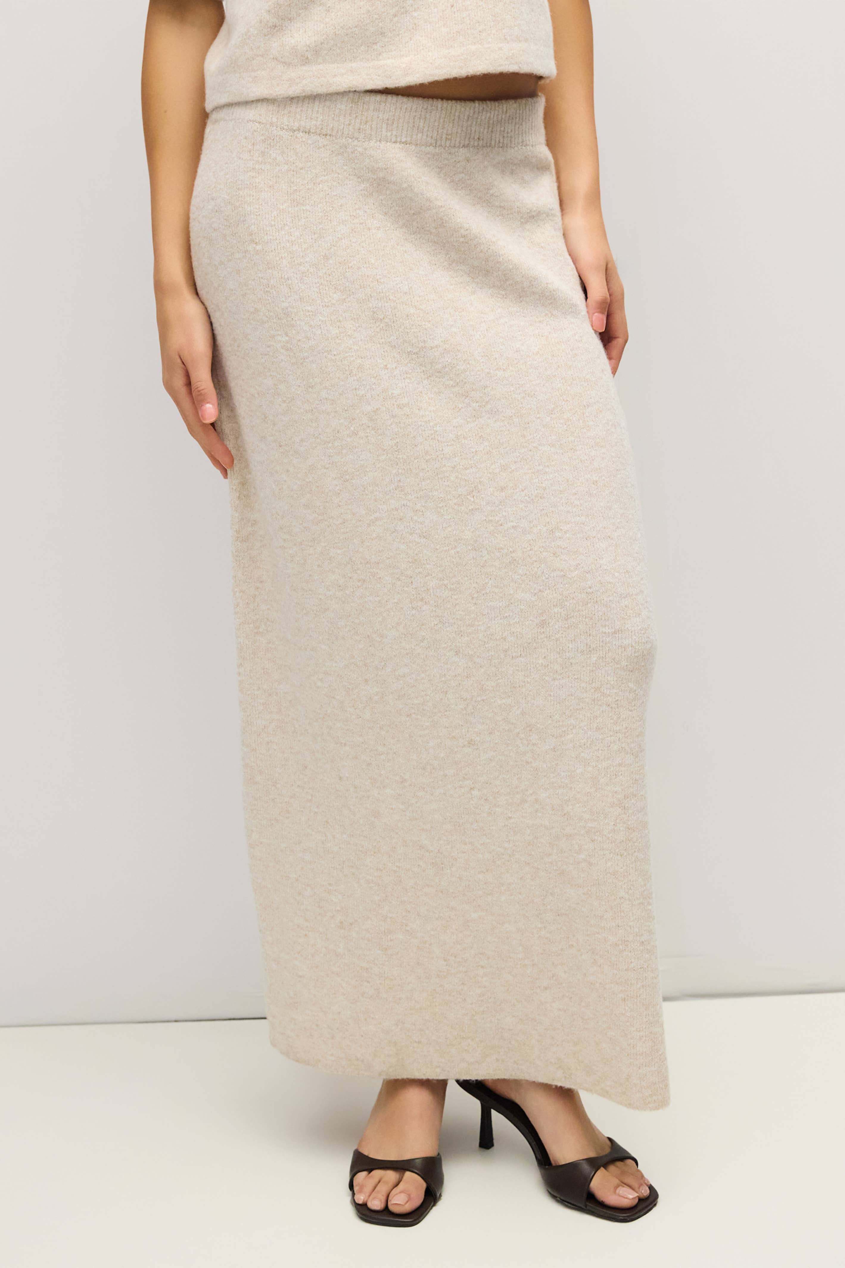 The Danica Knit Midi Skirt