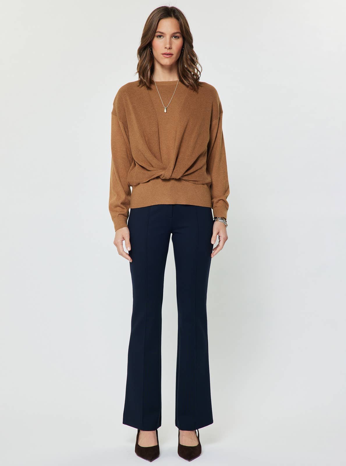 Twist Knit Sweater Top