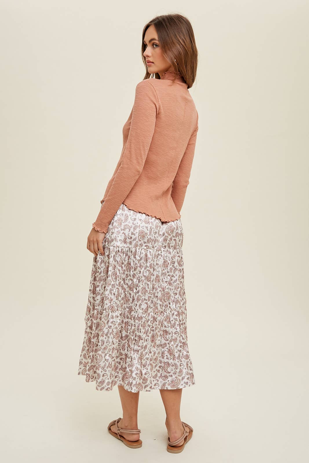 Wishlist Apparel Ribbed Mock Neck