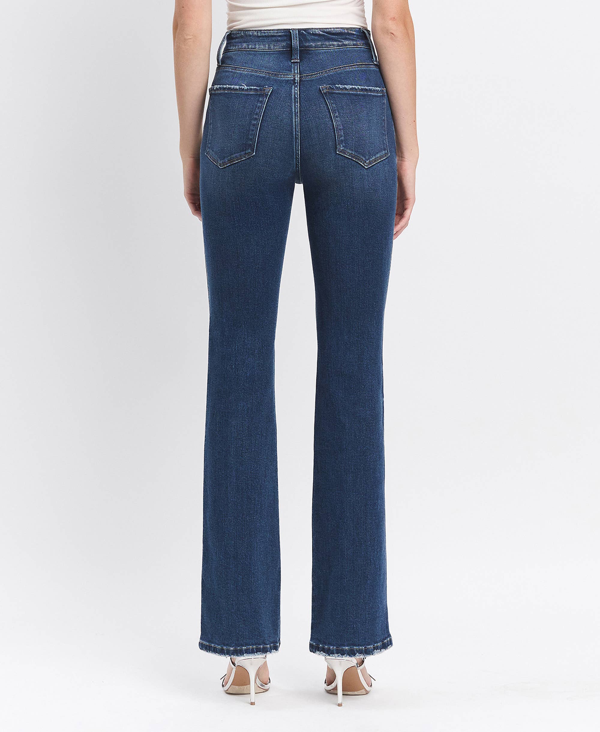 Lovervet Tummy Control Super High Rise Bootcut Jeans