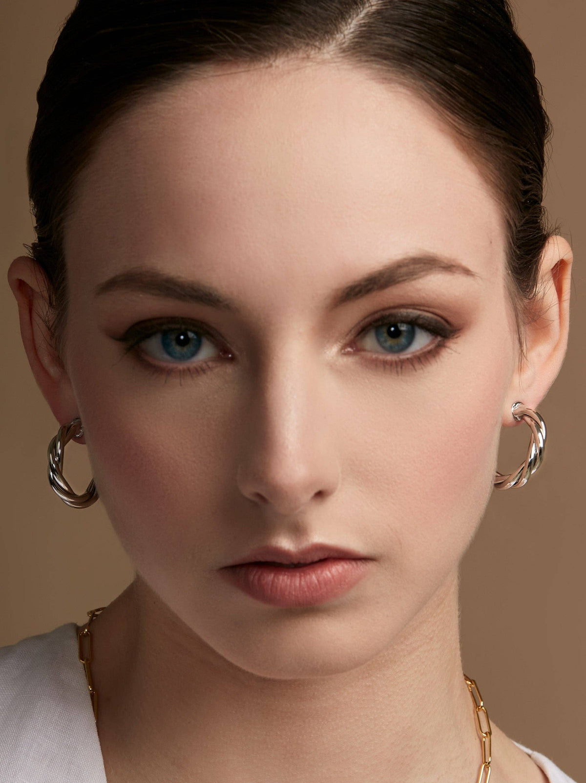 Twisted Hoop Earring