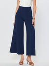 Ponte Flared Pintuck Pants