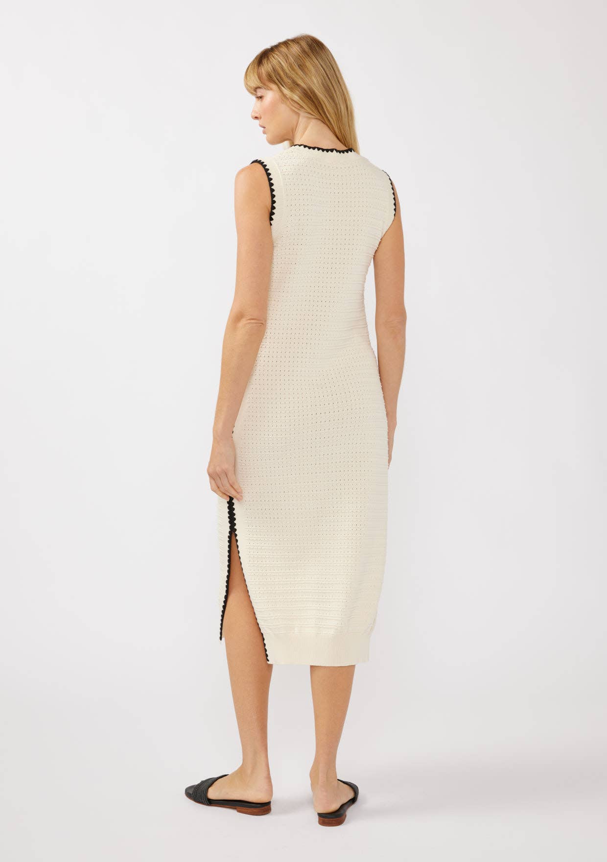 Chain Link Knit Tank Dress